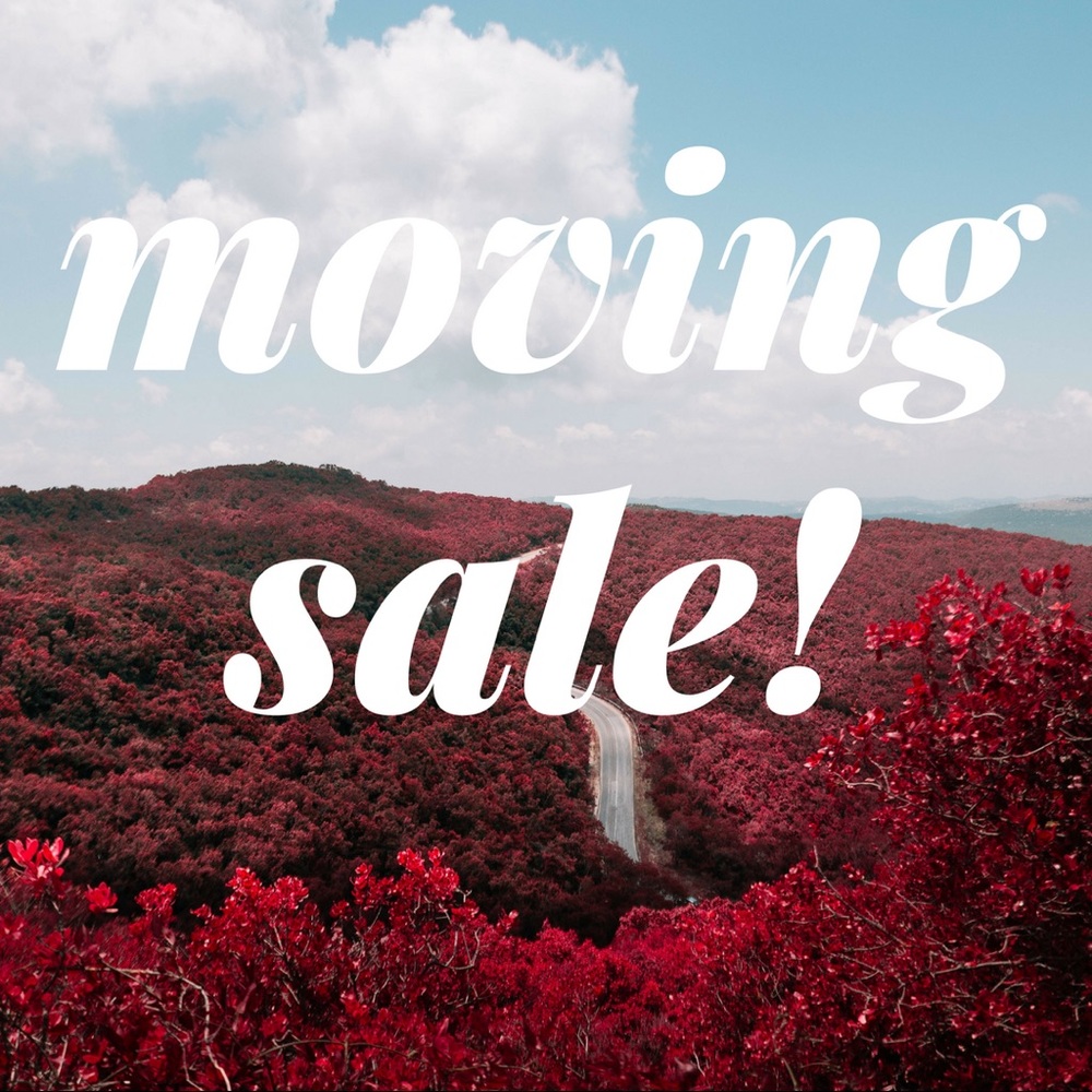 Moving sale! Make an offer!